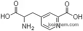 Molecular Structure of 112055-80-8 (alpha-Amino-2-carboxy-4-pyridinepropanoic acid)